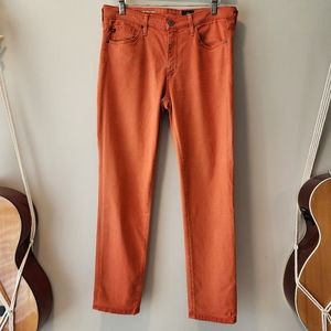 Adriano Goldschmied Prima Cigarette Crop - Burnt Orange